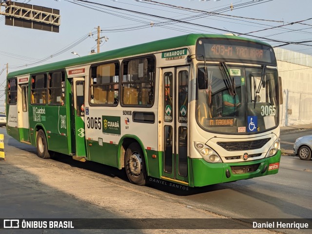 Expresso Caribus Transportes 3065 na cidade de Cuiabá, Mato Grosso, Brasil, por Daniel Henrique. Número da foto: #12463101.