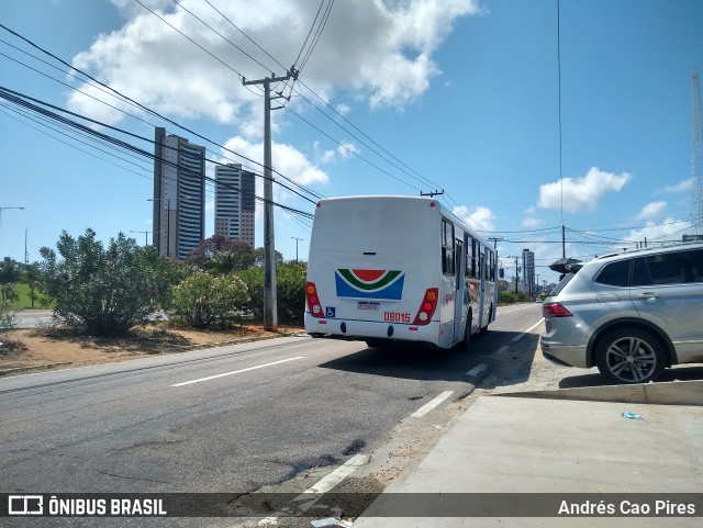 Transnacional Transportes Urbanos 08015 na cidade de Natal, Rio Grande do Norte, Brasil, por Andrés Cao Pires. Número da foto: #12463179.