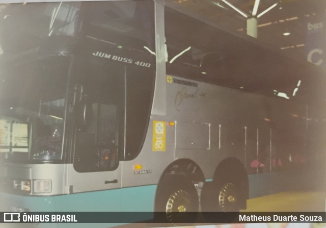 Busscar Ônibus JUM BUSS 400 PANORâMICO 1997 na cidade de São Paulo, São Paulo, Brasil, por Matheus Duarte Souza. Número da foto: #12464743.