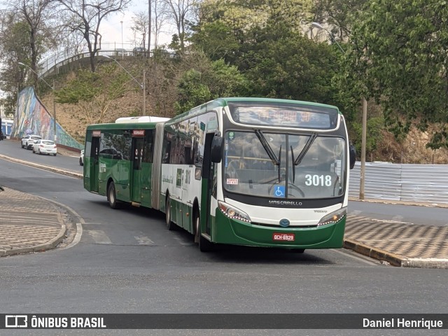 Expresso Caribus Transportes 3018 na cidade de Cuiabá, Mato Grosso, Brasil, por Daniel Henrique. Número da foto: #12463096.