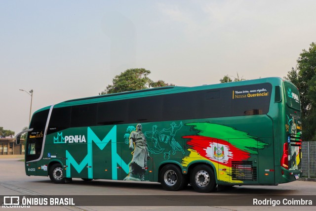 Empresa de Ônibus Nossa Senhora da Penha 64202 na cidade de Curitiba, Paraná, Brasil, por Rodrigo Coimbra. Número da foto: #12463311.