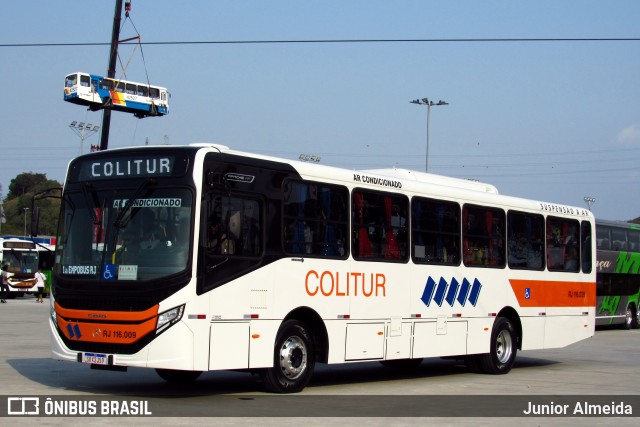 Colitur Transportes Rodoviários RJ 116.009 na cidade de Duque de Caxias, Rio de Janeiro, Brasil, por Junior Almeida. Número da foto: #12464838.