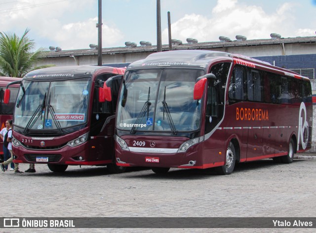 Borborema Imperial Transportes 2409 na cidade de Jaboatão dos Guararapes, Pernambuco, Brasil, por Ytalo Alves. Número da foto: #12463805.