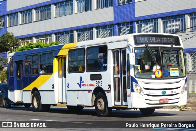 Viação Pinheiral 3016 na cidade de Volta Redonda, Rio de Janeiro, Brasil, por Paulo Henrique Pereira Borges. Número da foto: #12467063.