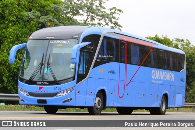 UTIL - União Transporte Interestadual de Luxo 6402 na cidade de Barra do Piraí, Rio de Janeiro, Brasil, por Paulo Henrique Pereira Borges. Número da foto: #12467551.