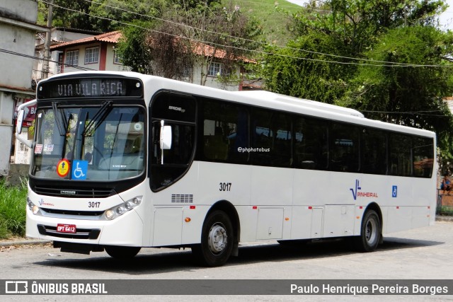 Viação Pinheiral 3017 na cidade de Volta Redonda, Rio de Janeiro, Brasil, por Paulo Henrique Pereira Borges. Número da foto: #12467068.
