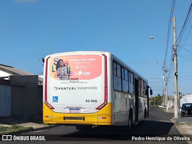 Pontual Sul Transporte e Turismo 23 005 na cidade de Botucatu, São Paulo, Brasil, por Pedro Henrique de Oliveira. Número da foto: #12465861.