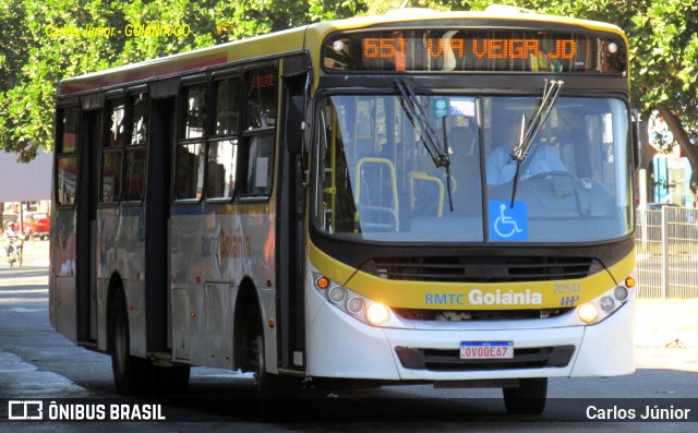 HP Transportes Coletivos 20541 na cidade de Aparecida de Goiânia, Goiás, Brasil, por Carlos Júnior. Número da foto: #12466399.