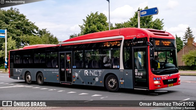 Keolis Nederland 6110 na cidade de Amsterdam, North Holland, Países Baixos, por Omar Ramírez Thor2102. Número da foto: #12466684.