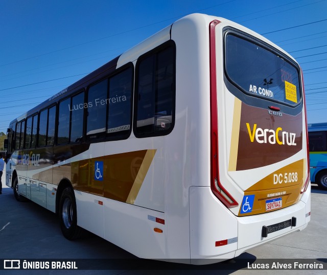 Auto Ônibus Vera Cruz DC 5.038 na cidade de Duque de Caxias, Rio de Janeiro, Brasil, por Lucas Alves Ferreira. Número da foto: #12467587.