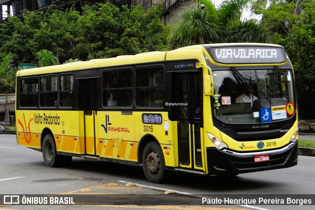 Viação Pinheiral 3015 na cidade de Volta Redonda, Rio de Janeiro, Brasil, por Paulo Henrique Pereira Borges. Número da foto: #12467058.