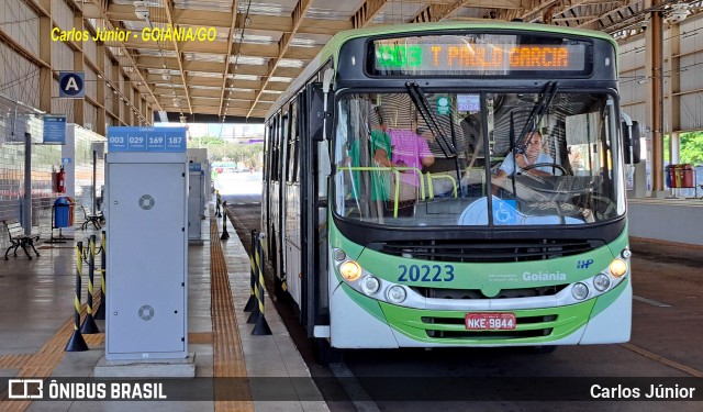 HP Transportes Coletivos 20223 na cidade de Goiânia, Goiás, Brasil, por Carlos Júnior. Número da foto: #12466394.