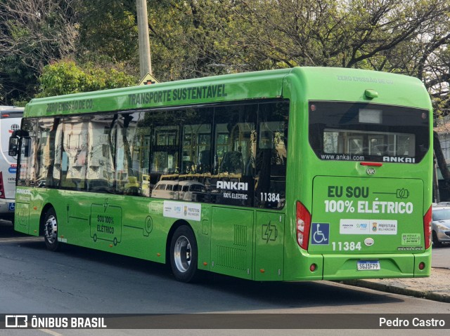 Viação Sandra 11384 na cidade de Belo Horizonte, Minas Gerais, Brasil, por Pedro Castro. Número da foto: #12466430.