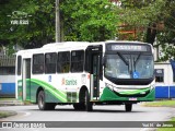 Viação Piracicabana Santos 4406 na cidade de Santos, São Paulo, Brasil, por Yuri N.  de Jesus. Número da foto: #12465972.