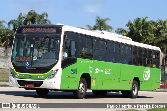Tijuquinha - Auto Viação Tijuca C50087 na cidade de Rio de Janeiro, Rio de Janeiro, Brasil, por Paulo Henrique Pereira Borges. Número da foto: #12469442.