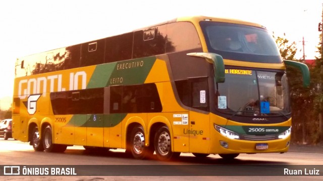 Empresa Gontijo de Transportes 25005 na cidade de Sabará, Minas Gerais, Brasil, por Ruan Luiz. Número da foto: #12467998.