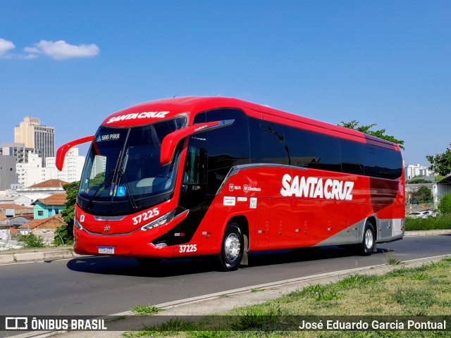Viação Santa Cruz 37225 na cidade de Campinas, São Paulo, Brasil, por José Eduardo Garcia Pontual. Número da foto: #12468746.