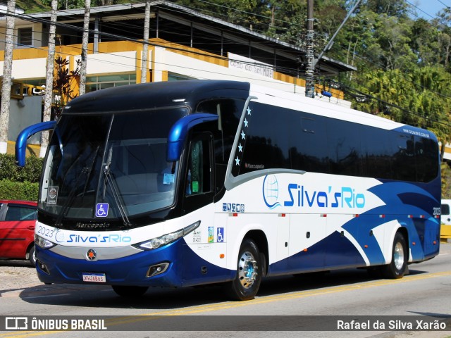 Silva's Rio Turismo e Fretamento 2023 na cidade de Petrópolis, Rio de Janeiro, Brasil, por Rafael da Silva Xarão. Número da foto: #12468845.