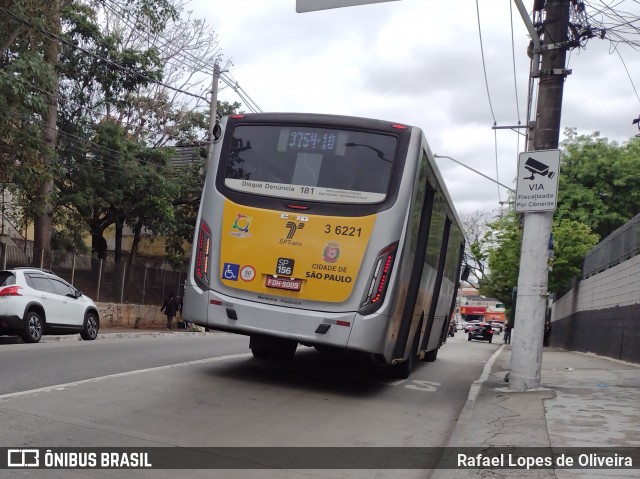 Transunião Transportes 3 6221 na cidade de São Paulo, São Paulo, Brasil, por Rafael Lopes de Oliveira. Número da foto: #12468843.