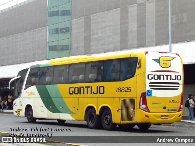 Empresa Gontijo de Transportes 18825 na cidade de Rio de Janeiro, Rio de Janeiro, Brasil, por Andrew Campos. Número da foto: #12468785.