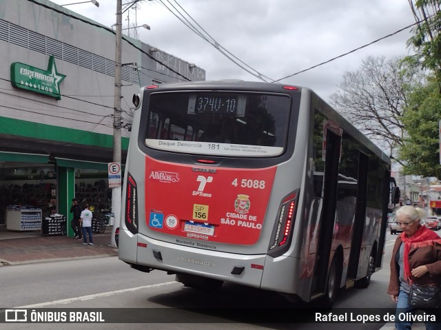 Allibus Transportes 4 5088 na cidade de São Paulo, São Paulo, Brasil, por Rafael Lopes de Oliveira. Número da foto: #12468876.