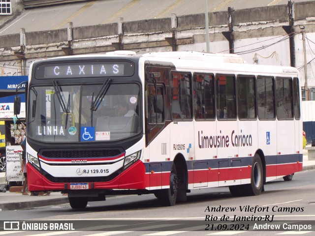 Empresa de Transportes Limousine Carioca RJ 129.015 na cidade de Rio de Janeiro, Rio de Janeiro, Brasil, por Andrew Campos. Número da foto: #12468760.
