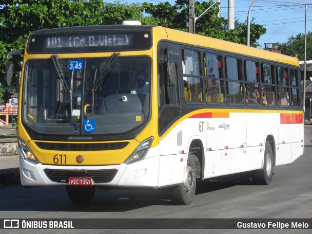 Empresa Metropolitana 611 na cidade de Recife, Pernambuco, Brasil, por Gustavo Felipe Melo. Número da foto: #12467788.