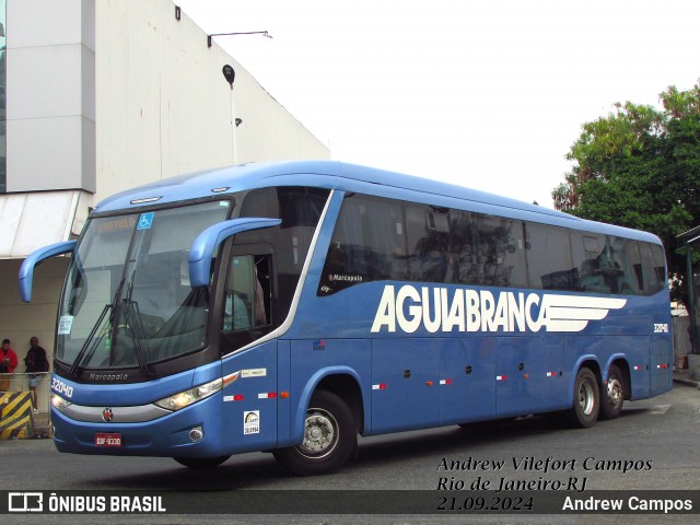 Viação Águia Branca 32040 na cidade de Rio de Janeiro, Rio de Janeiro, Brasil, por Andrew Campos. Número da foto: #12468715.
