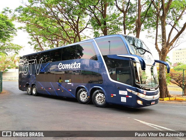 Viação Cometa 18309 na cidade de Franca, São Paulo, Brasil, por Paulo Vitor De Azevedo. Número da foto: #12469416.