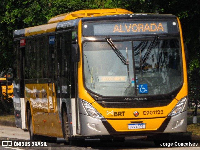 Mobi Rio E901122 na cidade de Rio de Janeiro, Rio de Janeiro, Brasil, por Jorge Gonçalves. Número da foto: #12468619.