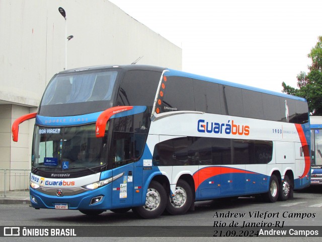 GuaráBus 1903 na cidade de Rio de Janeiro, Rio de Janeiro, Brasil, por Andrew Campos. Número da foto: #12468748.