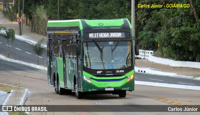 HP Transportes Coletivos 20.806 na cidade de Goiânia, Goiás, Brasil, por Carlos Júnior. Número da foto: #12469108.
