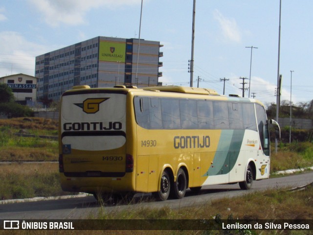 Empresa Gontijo de Transportes 14930 na cidade de Caruaru, Pernambuco, Brasil, por Lenilson da Silva Pessoa. Número da foto: #12469659.