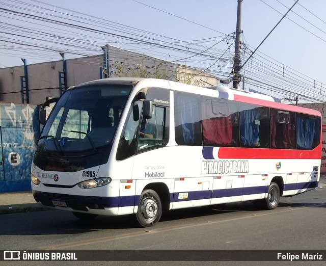 Viação Piracicabana 51905 na cidade de Guarulhos, São Paulo, Brasil, por Felipe Mariz. Número da foto: #12468404.