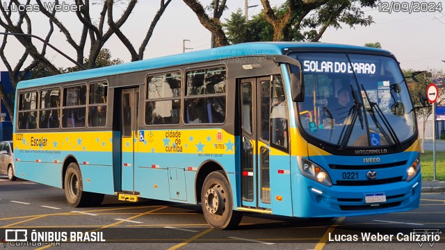 Transporte Acessível Unicarga 0221 na cidade de Curitiba, Paraná, Brasil, por Lucas Weber Calizario. Número da foto: #12468450.