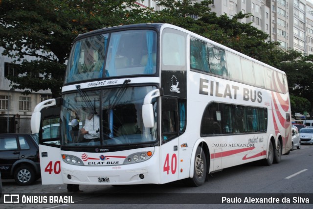 Eilat Bus Viajes 40 na cidade de Rio de Janeiro, Rio de Janeiro, Brasil, por Paulo Alexandre da Silva. Número da foto: #12469033.