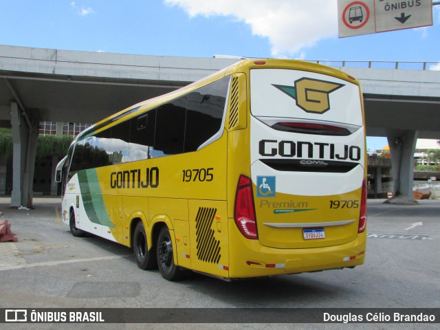 Empresa Gontijo de Transportes 19705 na cidade de Belo Horizonte, Minas Gerais, Brasil, por Douglas Célio Brandao. Número da foto: #12468572.