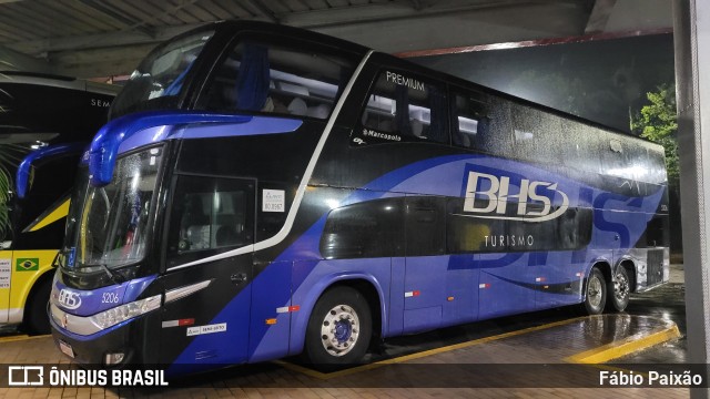 BHS Turismo de Rio 5206 na cidade de Queluz, São Paulo, Brasil, por Fábio Paixão. Número da foto: #12468277.