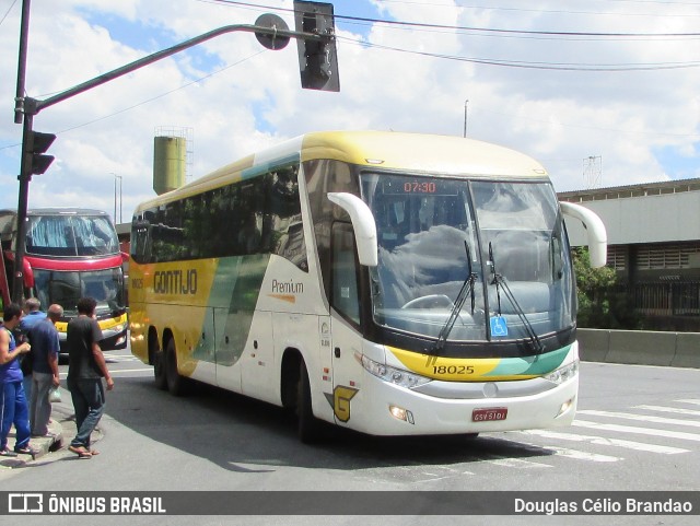 Empresa Gontijo de Transportes 18025 na cidade de Belo Horizonte, Minas Gerais, Brasil, por Douglas Célio Brandao. Número da foto: #12468536.