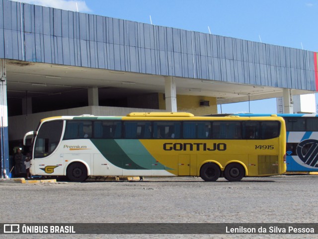 Empresa Gontijo de Transportes 14915 na cidade de Caruaru, Pernambuco, Brasil, por Lenilson da Silva Pessoa. Número da foto: #12469870.