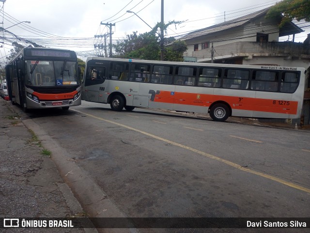 TRANSPPASS - Transporte de Passageiros 8 1275 na cidade de São Paulo, São Paulo, Brasil, por Davi Santos Silva. Número da foto: #12467849.
