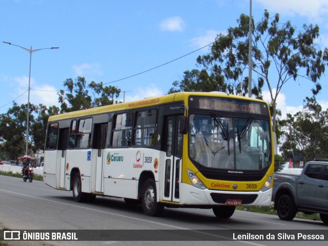 Coletivo Transportes 3659 na cidade de Caruaru, Pernambuco, Brasil, por Lenilson da Silva Pessoa. Número da foto: #12469755.