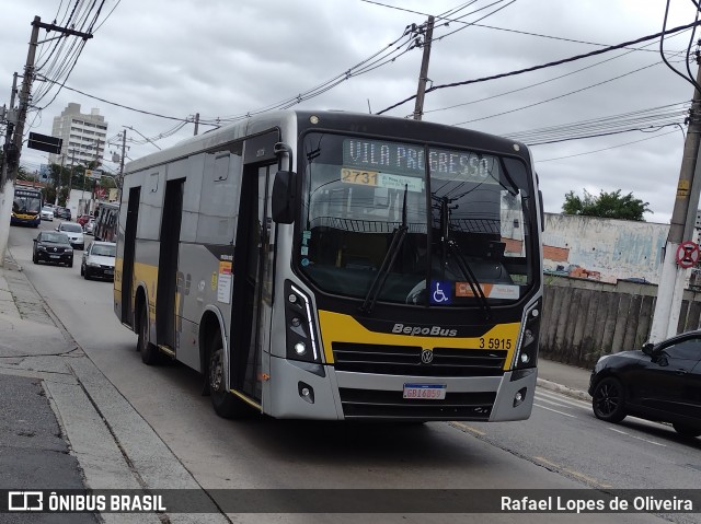 Upbus Qualidade em Transportes 3 5915 na cidade de São Paulo, São Paulo, Brasil, por Rafael Lopes de Oliveira. Número da foto: #12470569.