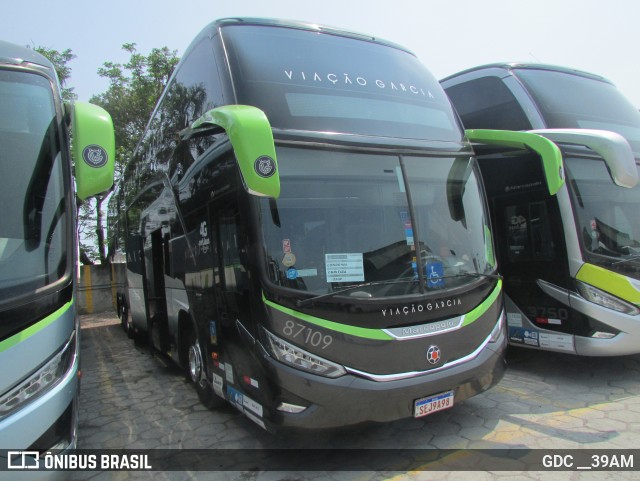 Viação Garcia 87109 na cidade de Curitiba, Paraná, Brasil, por GDC __39AM. Número da foto: #12472473.