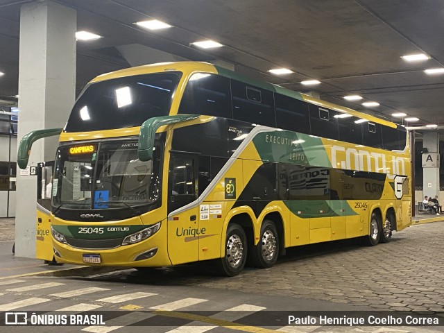 Empresa Gontijo de Transportes 25045 na cidade de Belo Horizonte, Minas Gerais, Brasil, por Paulo Henrique Coelho Correa. Número da foto: #12471942.