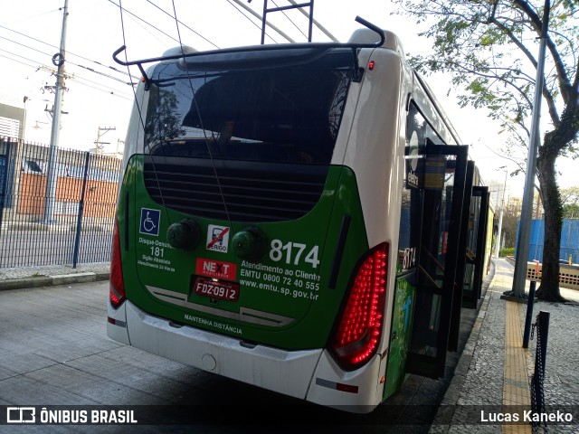 Next Mobilidade - ABC Sistema de Transporte 8174 na cidade de São Paulo, São Paulo, Brasil, por Lucas Kaneko. Número da foto: #12471638.