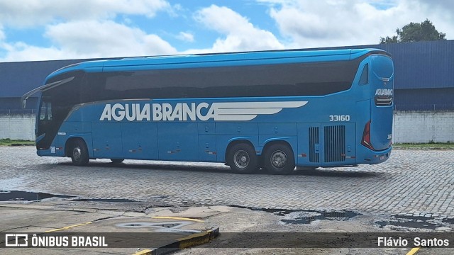 Viação Águia Branca 33160 na cidade de Cruz das Almas, Bahia, Brasil, por Flávio  Santos. Número da foto: #12470786.