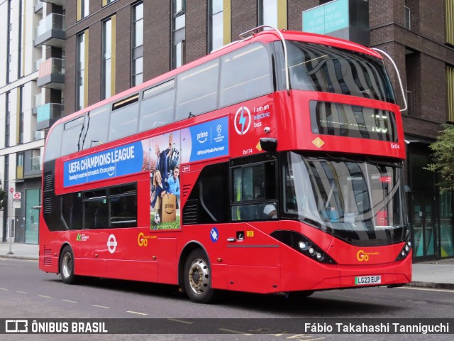 London Central EE174 na cidade de London, Greater London, Inglaterra, por Fábio Takahashi Tanniguchi. Número da foto: #12471849.