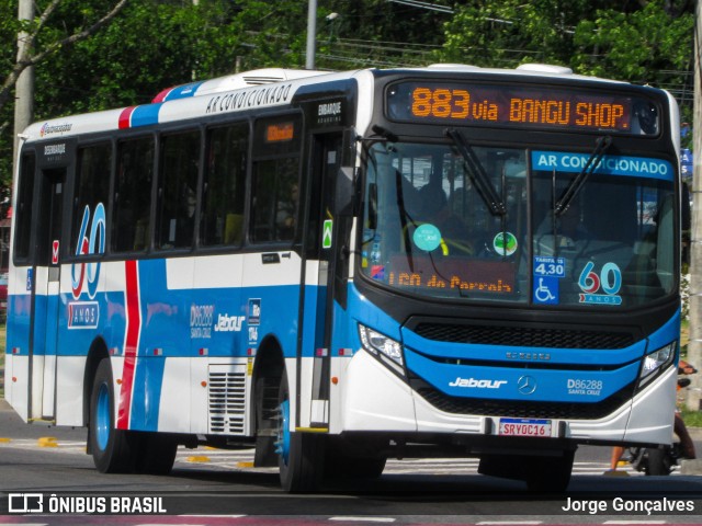 Auto Viação Jabour D86288 na cidade de Rio de Janeiro, Rio de Janeiro, Brasil, por Jorge Gonçalves. Número da foto: #12471043.