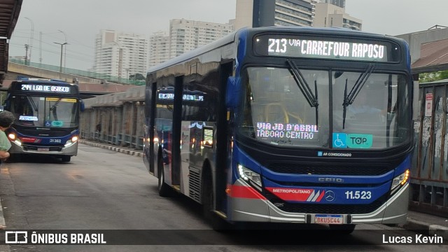 Viação Pirajuçara 11.523 na cidade de Osasco, São Paulo, Brasil, por Lucas Kevin. Número da foto: #12472479.